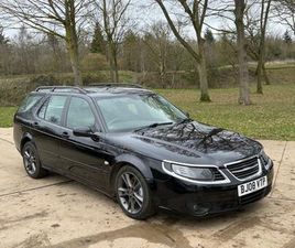 SAAB 9-5 ESTATE 2008 SAAB 9-5 2.0T VECTOR SPORT 5DR ESTATE PETROL MANUAL