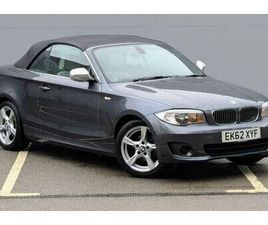 2012 BMW 1 SERIES 2.0TD 118D EXCLUSIVE EDITION CONVERTIBLE