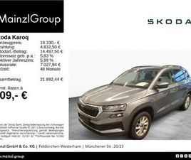 SKODA KAROQ 1.5 TSI AMBITION CARPLAY VIRTUAL SHZ PDC
