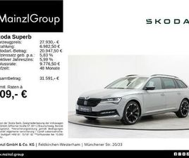 SKODA SUPERB COMBI 2.0 TDI 4X4 DSG SPORTLINE AHK MATRI