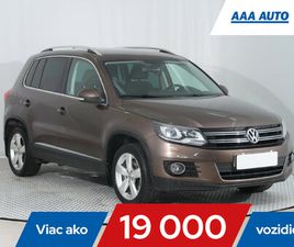 VW TIGUAN 2.0 TDI, XENÓNY, KLÍMA, TEMPOMAT