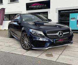MERCEDES CLASSE C COUPE 250D 4MATIC 9G-TRONIC SPORTLINE - CAMÉRA - JANTES 19° - HAYON ÉLEC - GPS