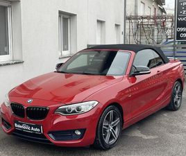BMW 2 218 D • CABRIO • SPORT PAKET • KUPLJEN U HRVATSKOJ, KAO NOVI •, 2016 GOD.