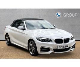 BMW 2 SERIES M240I CONVERTIBLE 3.0 2DR