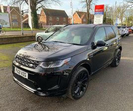 LAND ROVER DISCOVERY SPORT D180 2.0 D180 MHEV R-DYNAMIC SE AUTO 4WD EURO 6 (START/STOP) 5DR