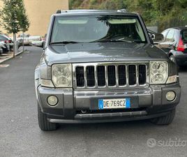 JEEP COMMANDER JEEP COMMANDER 3.0 CRD DPF LIMITED