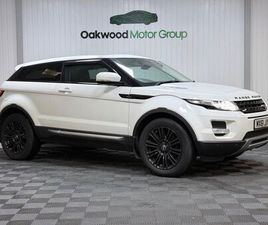 2011 LAND ROVER RANGE ROVER EVOQUE 2.2TD PRESTIGE LUX (190BHP) 4X4 COUPE 3D AUTO