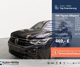 VOLKSWAGEN TIGUAN ALLSPACE TIGUAN ALLSPACE 2.0 TSI R-LINE 4M BLACK STYLE+PANO+AHK+MATRIX+RFK