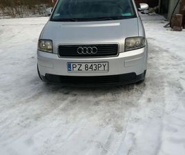 AUDI A 2SPRZ, LUB ZAMIANA 1,4 B 2005 R, 1 WŁAŚCICIEL KLIMA 4 KOŁA ALU KOMORNIKI • OLX.PL