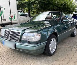 MERCEDES CLASSE E CABRIO E 220 MERCEDES-BENZ W124 220 CABRIO „GOTTLIEB“, H-OLDIE, BEHINDERTENGER