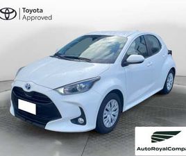 TOYOTA YARIS 1.5 HYBRID 5 PORTE ENERGY DEL 2023 USATA A ROMA