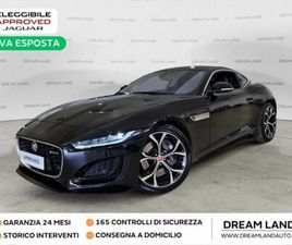 JAGUAR F-TYPE P300 JAGUAR F-TYPE COUPÉ 2.0 AUT. COUPÉ R-DYNAMIC BLACK DEL 2023 USATA A LIVORNO