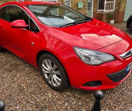 VAUXHALL ASTRA GTC VAUXHALL, ASTRA GTC 1.6 16V SRI, HATCHBACK, 2013, MANUAL, 1598 (CC), 3 DOORS