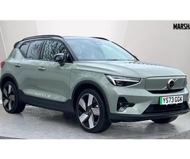 VOLVO XC40 RECHARGE VOLVO XC40 RECHARGE 300KW RECHARGE TWIN ULTIMATE 82KWH 5DR AWD AUTO