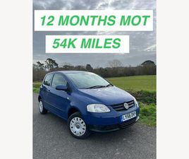 VOLKSWAGEN FOX 1.2 6V URBAN FOX EURO 4 3DR