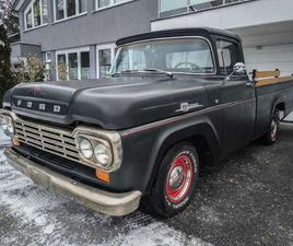 FORD CUSTOM CUSTOM CAB 1/2 TON TRUCK (V8) PICKUP