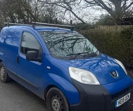 PEUGEOT, BIPPER, PANEL VAN, 2015, MANUAL, 1248 (CC)