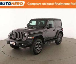 JEEP WRANGLER WRANGLER 4ª SERIE WRANGLER 2.0 TURBO SPORT
