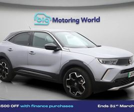 VAUXHALL MOKKA-E VAUXHALL MOKKA ELECTRIC 50KWH ULTIMATE EDITION SUV 5DR ELECTRIC AUTO (136 PS) £500 TOWARDS YOUR FINANCE DEPO SUV 2021, 22188 MILES, £12000 - 33184878 - EXCHANGE