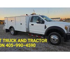 FORD F550 2019 FORD F-550 4WD 11FT MECHANCS LUBE SERVICE UTILITY BED TRUCK 6.8L