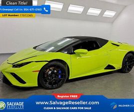 2022 LAMBORGHINI HURACAN EVO SPYDER