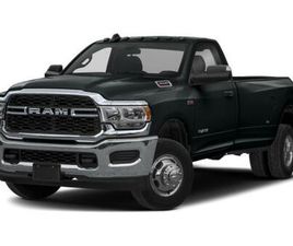 USED 2021 RAM 3500 BIG HORN REGULAR CAB 4X4 8’ BOX