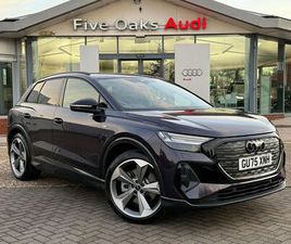 2025 AUDI Q4 E-TRON 45E BLACK EDITION STATION WAGON AUTO