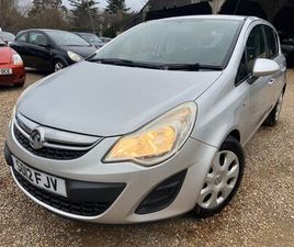 VAUXHALL CORSA 2012 VAUXHALL CORSA 1.2 EXCLUSIV 16V 5D EASYTRONIC