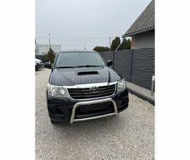 TOYOTA HI LUX HILUX 2.5 D-4D 4X4 DOUBLE SR+ 100000KM!! NEM TEREPEN HASZNÁLT!84000KMNÉL VEZÉRLÉS CSERÉLVE!