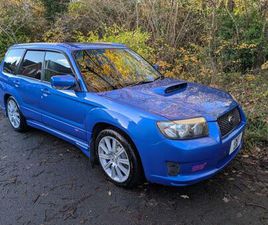 2007 FORESTER STI JDM IMPORT. 2.5L TURBO. 5DR PETROL MANUAL (327 BHP)