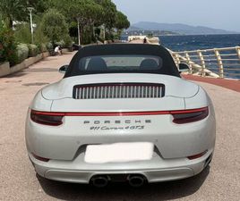 PORSCHE 911 991 2 CABRIOLET 3.0 450 34CV CARRERA 4 GTS PDK7