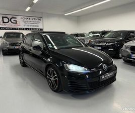 VOLKSWAGEN GOLF VII 2.0 TDI 184 CH GTD BLUEMOTION TECHNOLOGIE / TOIT OUVRANT / CUIR / DETECTEUR ANGLE MORT/ CAMERA