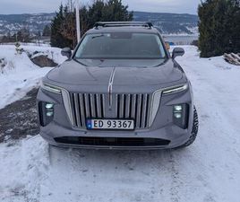 HONGQI E-HS9 PREMIUM, 465 KM WLTP-AWD-551 HK-7 SETER -S+V HJUL-HF