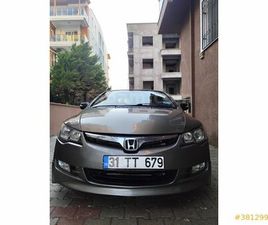 HONDA CIVIC SAHIBINDEN HONDA CIVIC 1.6I VTEC ELEGANCE 2009 MODEL HATAY 237.000 KM GRI - 38129900 | ARABAM.COM