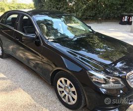 MERCEDES CLASSE E 200 BERLINA NERO