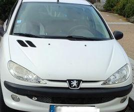 PEUGEOT 206 HDI COMMERCIALE - 2007 - 189 000 KM CT OK