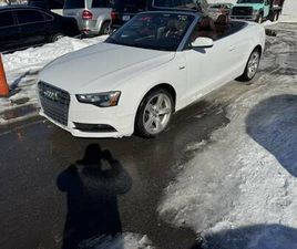 2014 AUDI A5 PREMIUM PLUS QUATTRO CONVERTIBLE AWD*138K*CAMERA*NAVIGATI