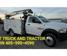 2016 DODGE RAM 5500 4WD 5000LB CRANE MECHANICS SERVICE BED TRUCK 6.7L