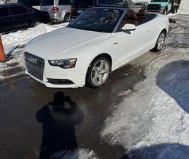 2014 AUDI A5 PREMIUM PLUS QUATTRO CONVERTIBLE AWD*138K*CAMERA*NAVIGATI