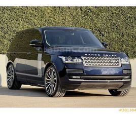 SAHIBINDEN LAND ROVER RANGE 3.0 TDV6 AUTOBIOGRAPHY LWB 2015 MODEL ANKARA 195.000 KM LACIVERT - 38138463 | ARABAM.COM