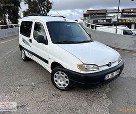 GALERIDEN PEUGEOT PARTNER 1.9 D COMBI 2000 MODEL İZMIR 390.000 KM BEYAZ - 37635700 | ARABAM.COM