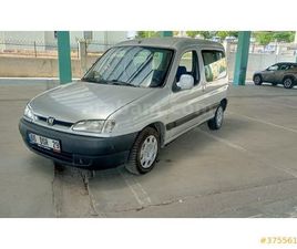 SAHIBINDEN PEUGEOT PARTNER 1.9 D COMBI 2001 MODEL ANKARA 330.000 KM GRI - 37556184 | ARABAM.COM