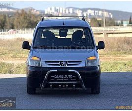 GALERIDEN PEUGEOT PARTNER 1.9 D COMBI 2005 MODEL İZMIR 343.000 KM GRI - 38025191 | ARABAM.COM