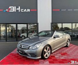 MERCEDES CLASSE E 200 CABRIOLET 1.8I 185 7G-TRONIC FASCINATION