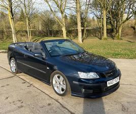 2007 SAAB 9-3 2.8T AERO 2DR AUTO CONVERTIBLE PETROL AUTOMATIC