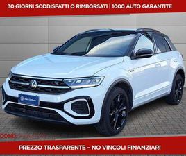 VOLKSWAGEN T-ROC VOLKSWAGEN T-ROC 1.0 TSI R-LINE DEL 2023 USATA A SAN SALVO