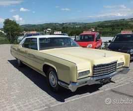 LINCOLN CONTINETAL V8 1972 ASI TARGA ORO