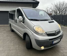 OPEL VIAVRO 2007R, TOUR, 7OSOBOWY, NAWIEWY NA TYL, BOGATA WERSJA CHOJNÓW • OLX.PL