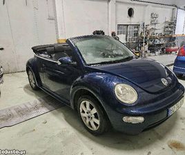 VW NEW BEETLE CABRIOLET CABRIO 1.6 TDI OUTUBRO/04