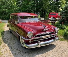 PLYMOUTH BELVEDERE 1954 PLYMOUTH BELVEDERE RUST-FREE, ORIGINAL BASKET WEAVE INTERIOR, WIRE HUBCAPS